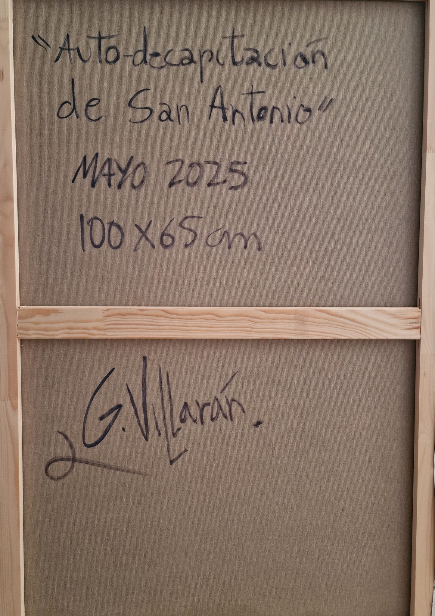 Auto-decapitación de San antonio