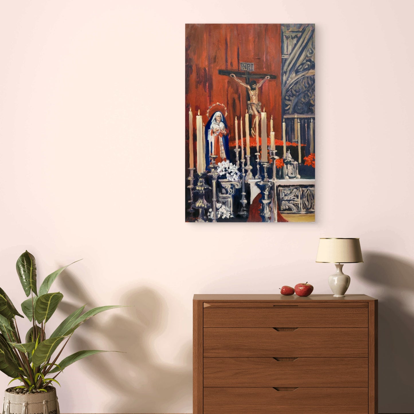 Estudio para cartel de Semana Santa