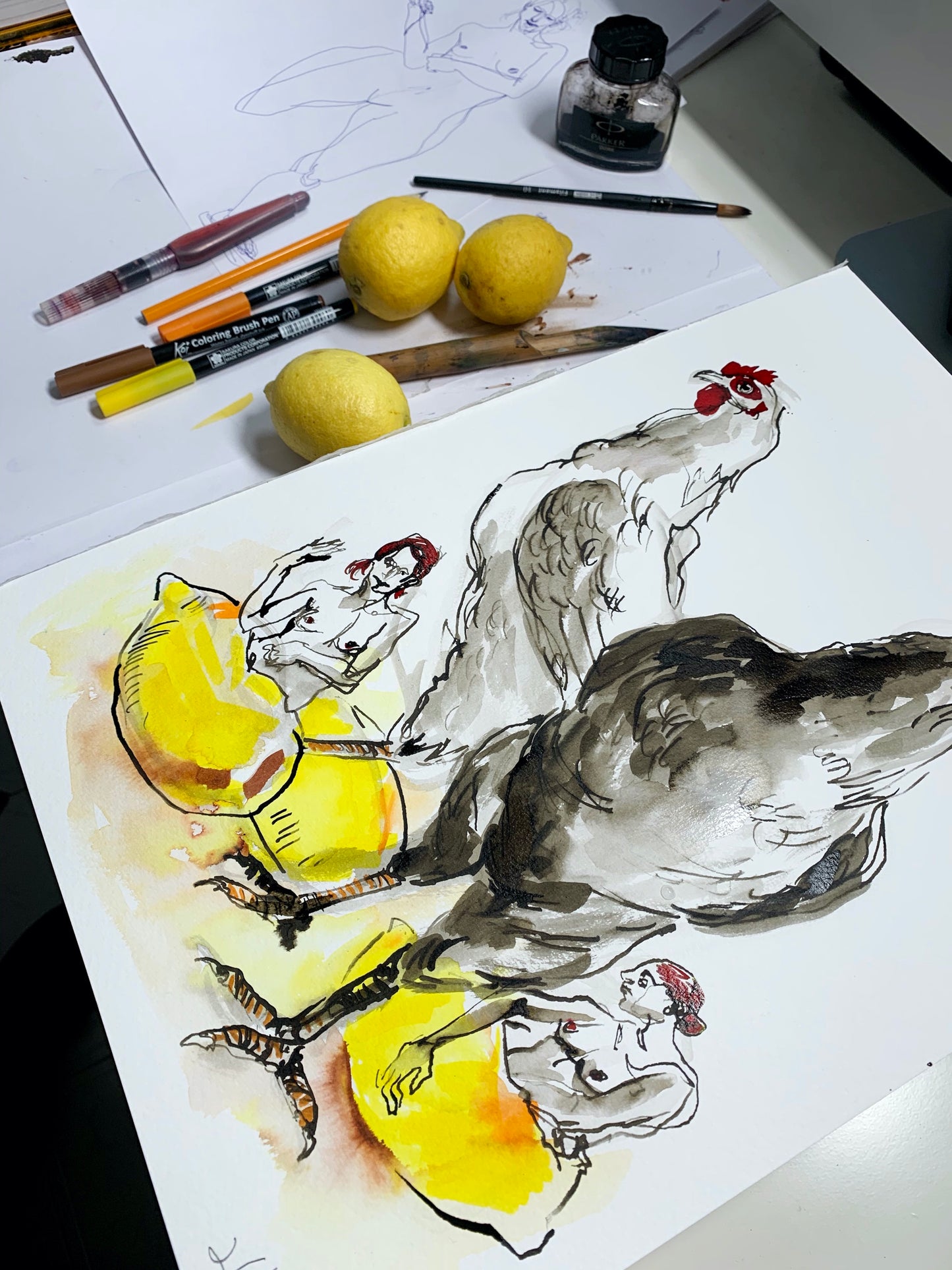 Lemon Hen