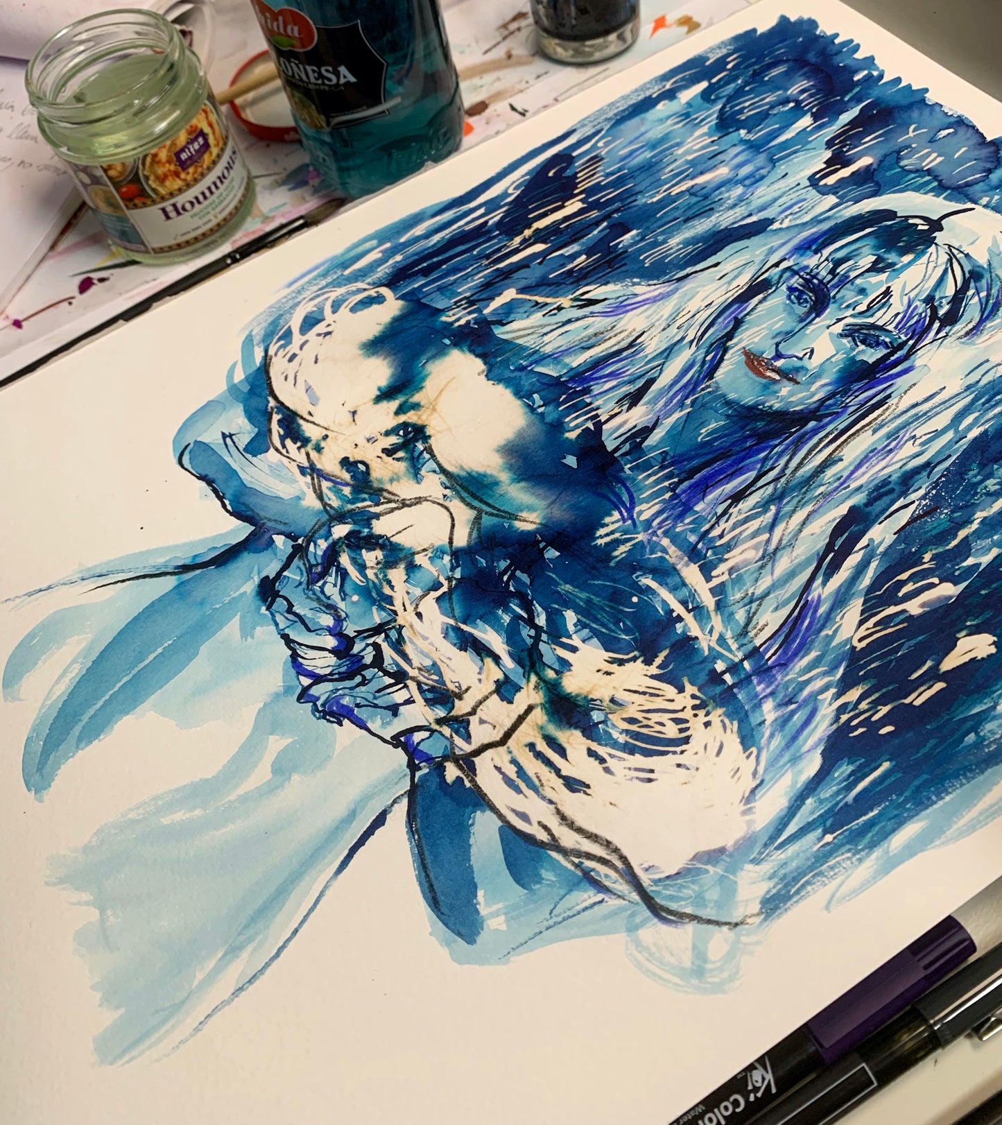 La pluie efface mon esprit, la pluie enlève mon chagrin : quand je ne pense pas, je ne ressens pas