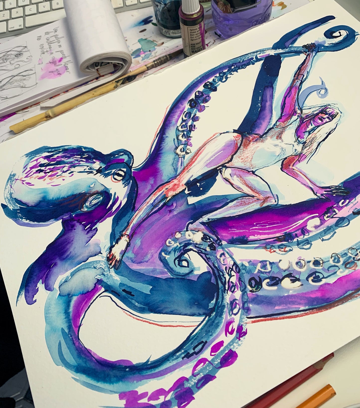 Une pieuvre ne peut pas enchaîner quelqu'un qui n'existe pas