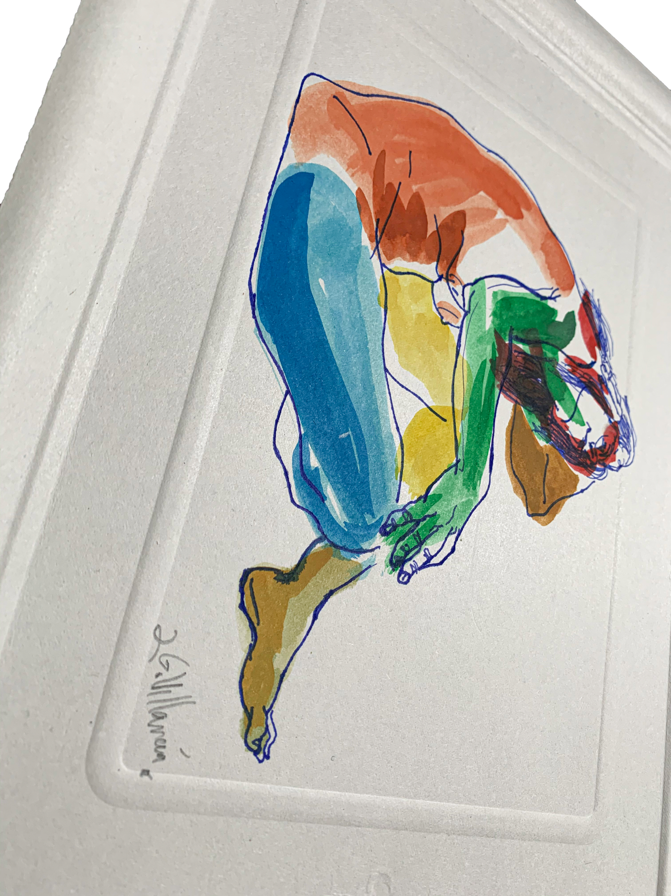 En regardant le soleil