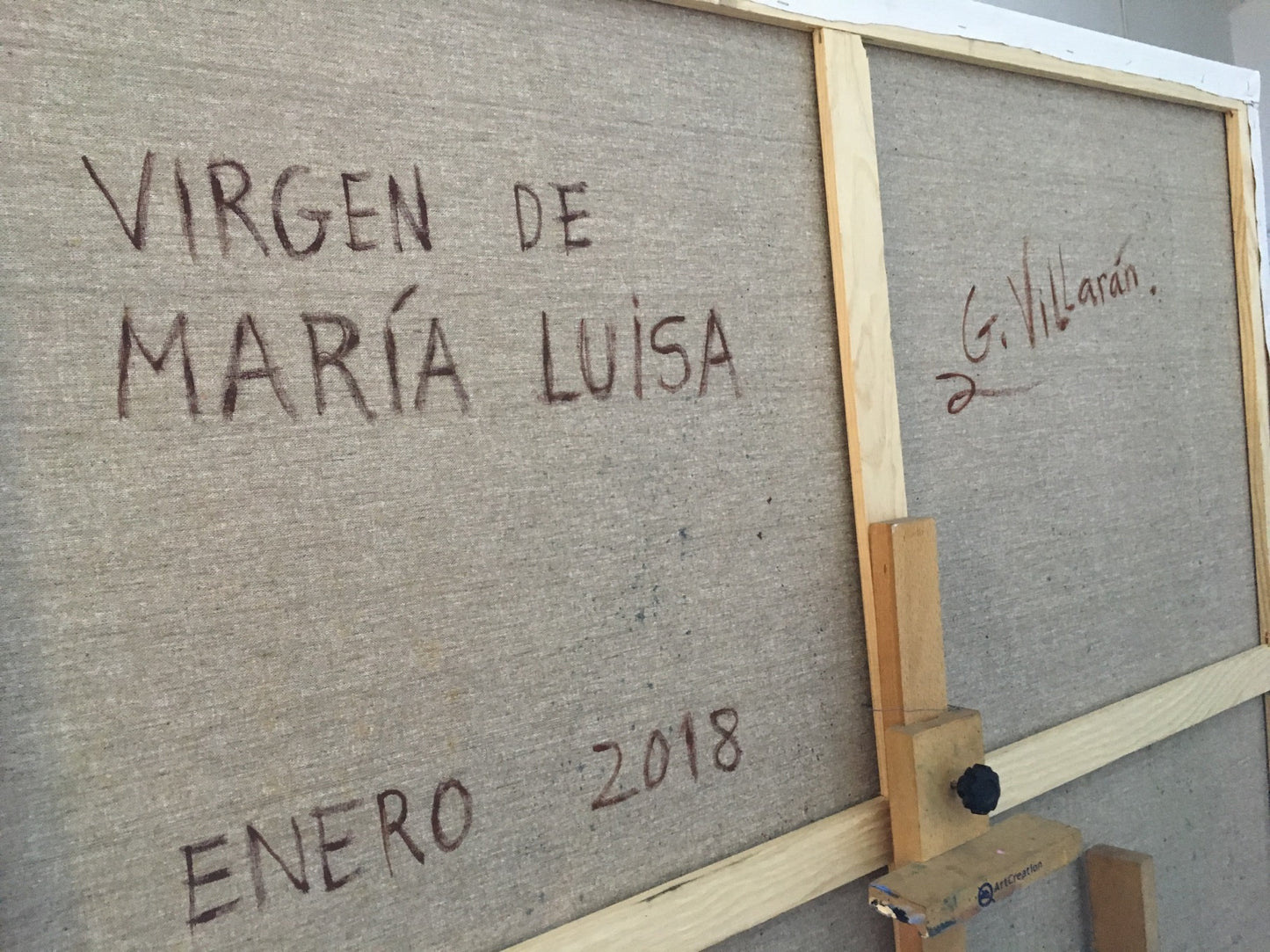 Virgen de María Luisa. Alegoría XIII.