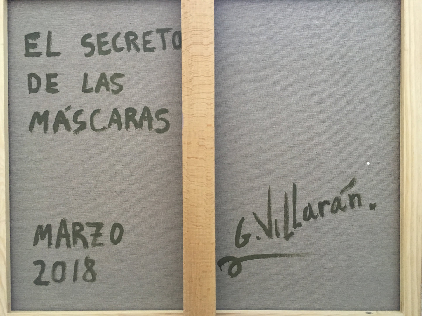 Le secret des masques. Allégorie XVII.