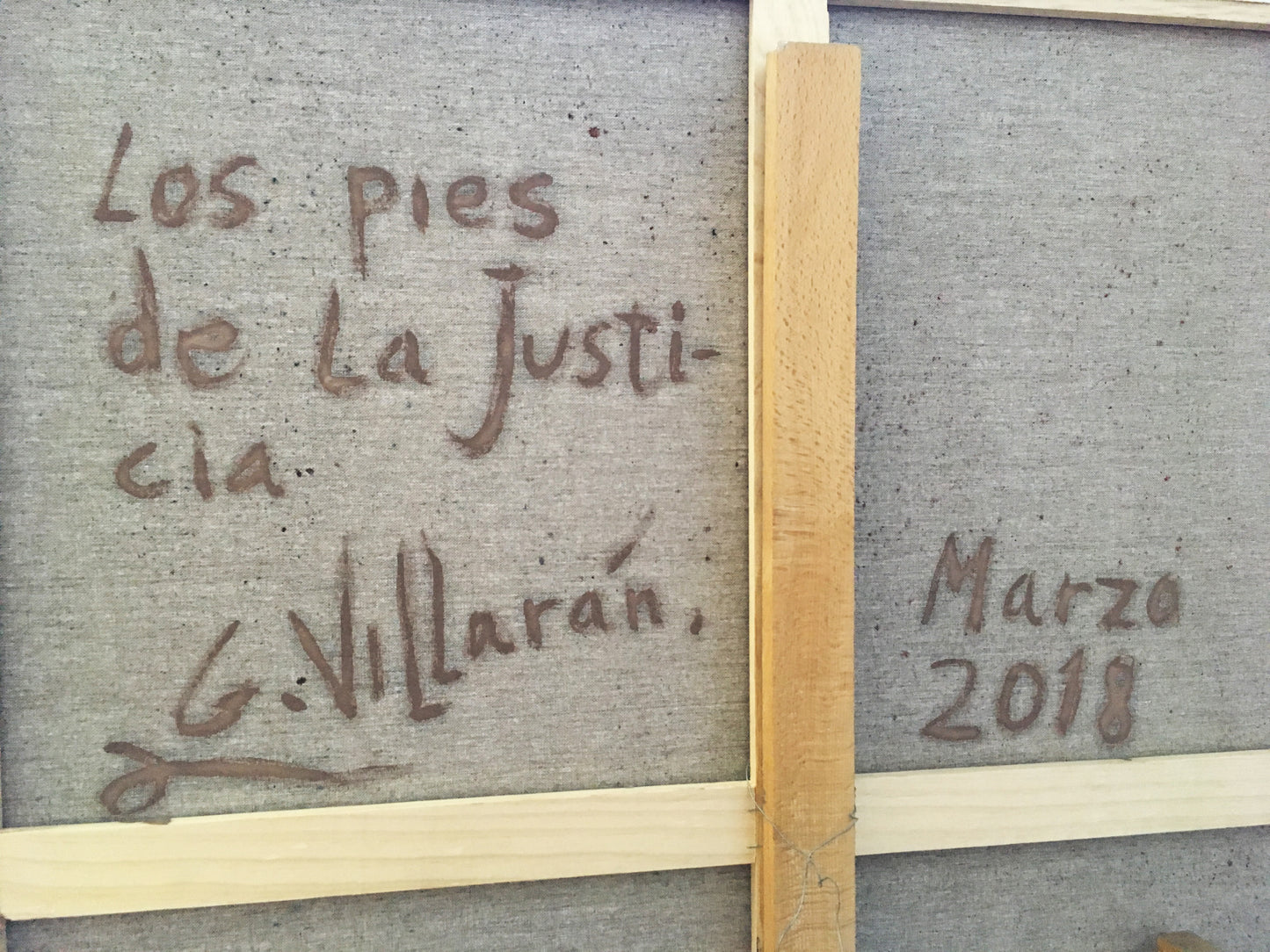 Les pieds de la justice. Allégorie XVI.