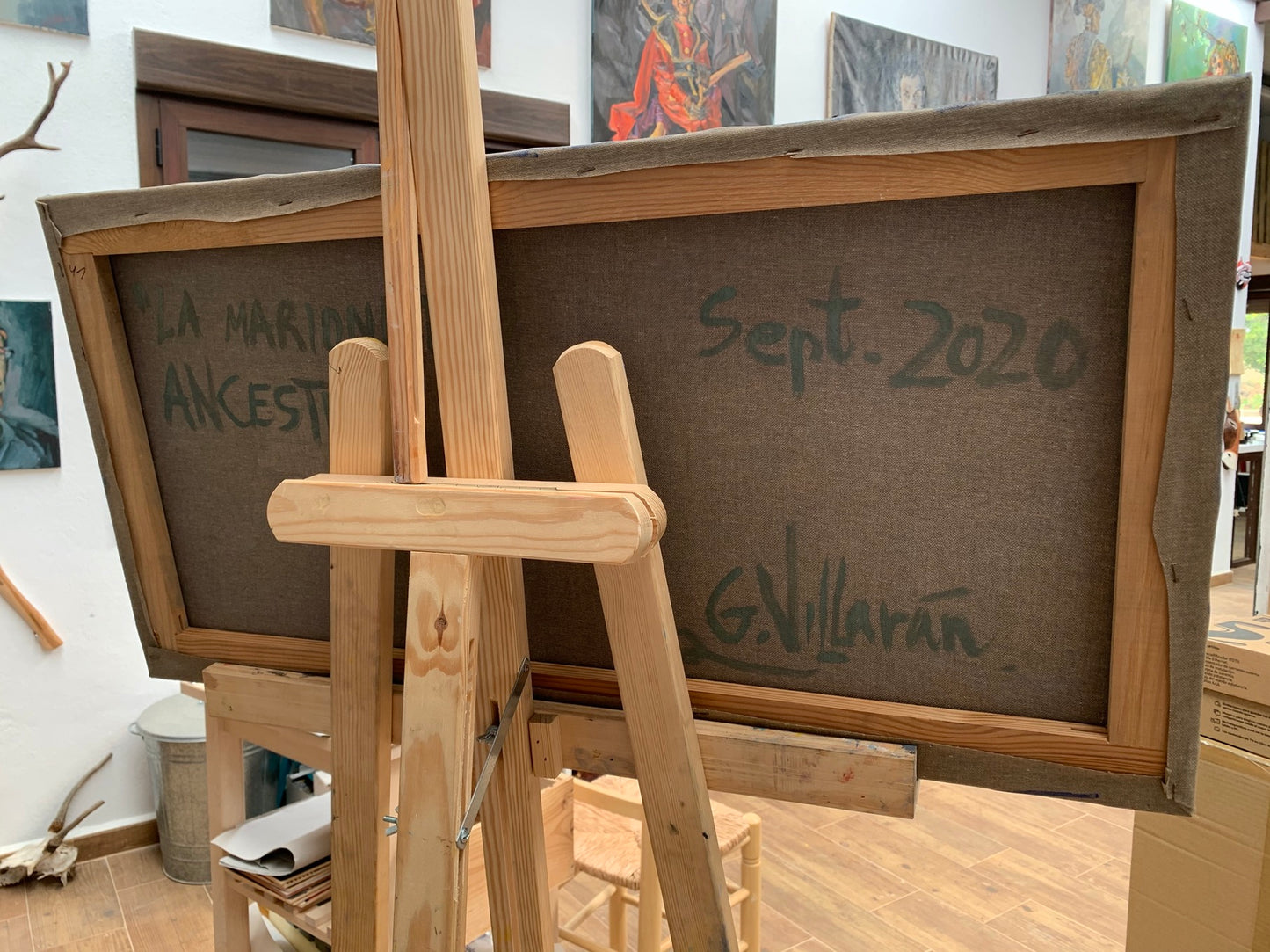 La marionnette ancienne