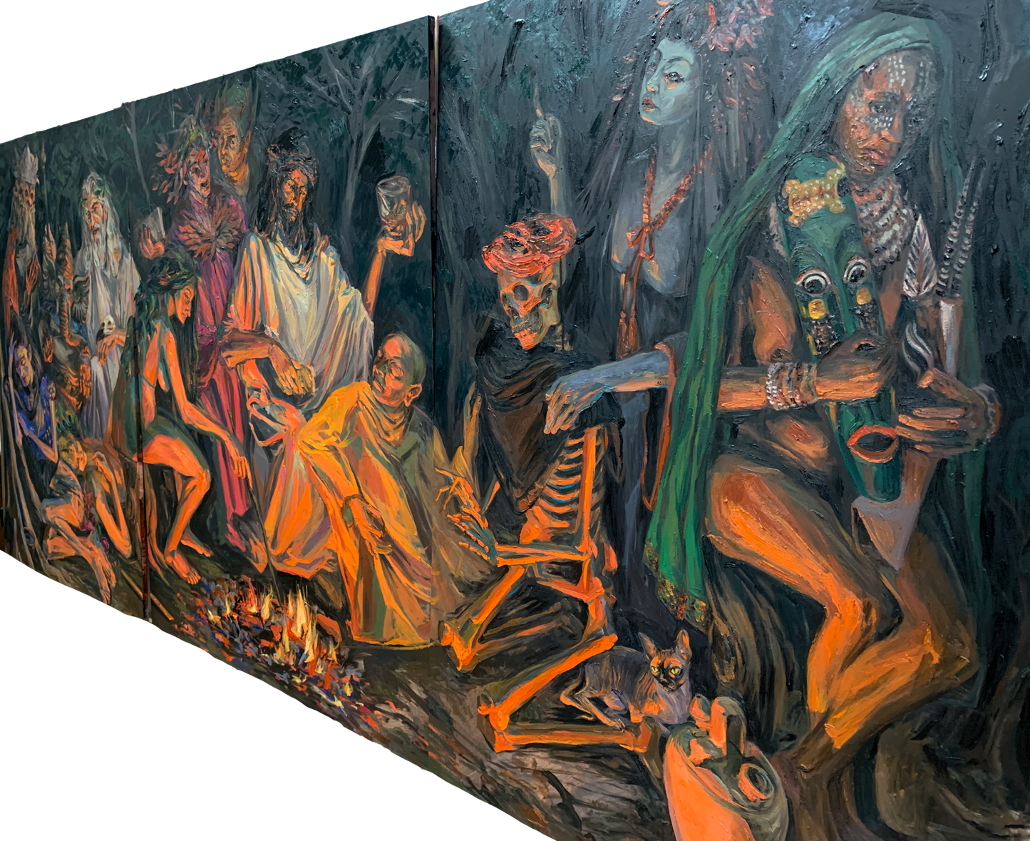 Le dernier repas des Dieux. Allégorie XXVIII.