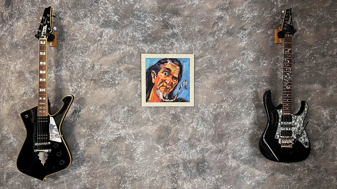 Autorretrato deforme en su nuevo hogar