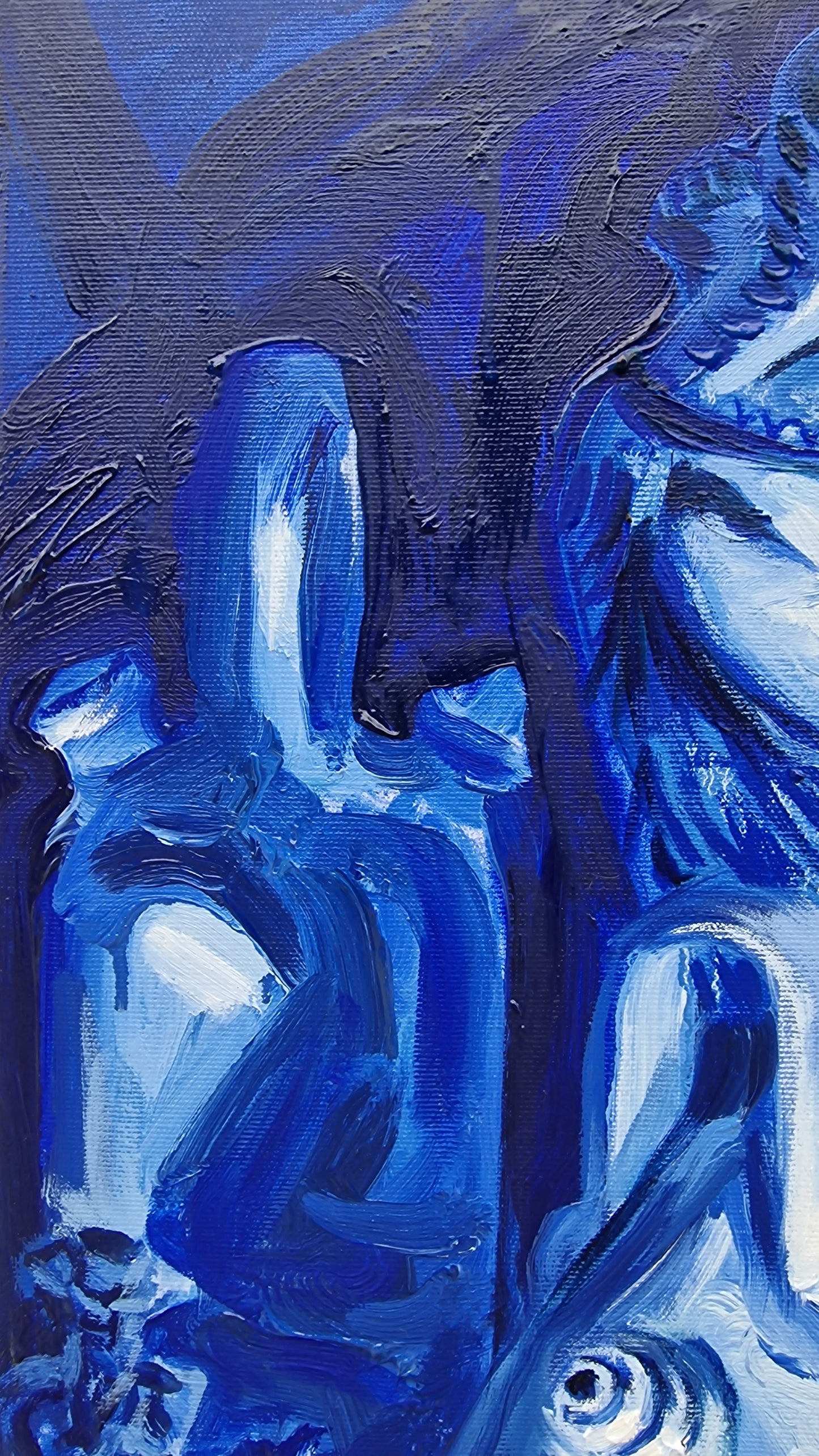 The Three Blue Horsemen