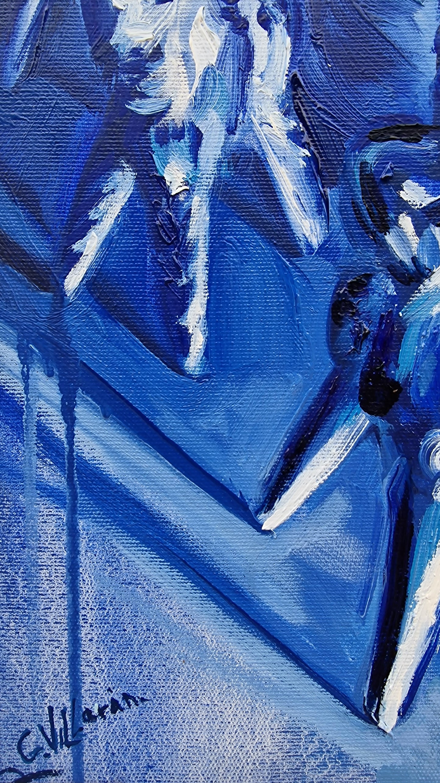 The Three Blue Horsemen