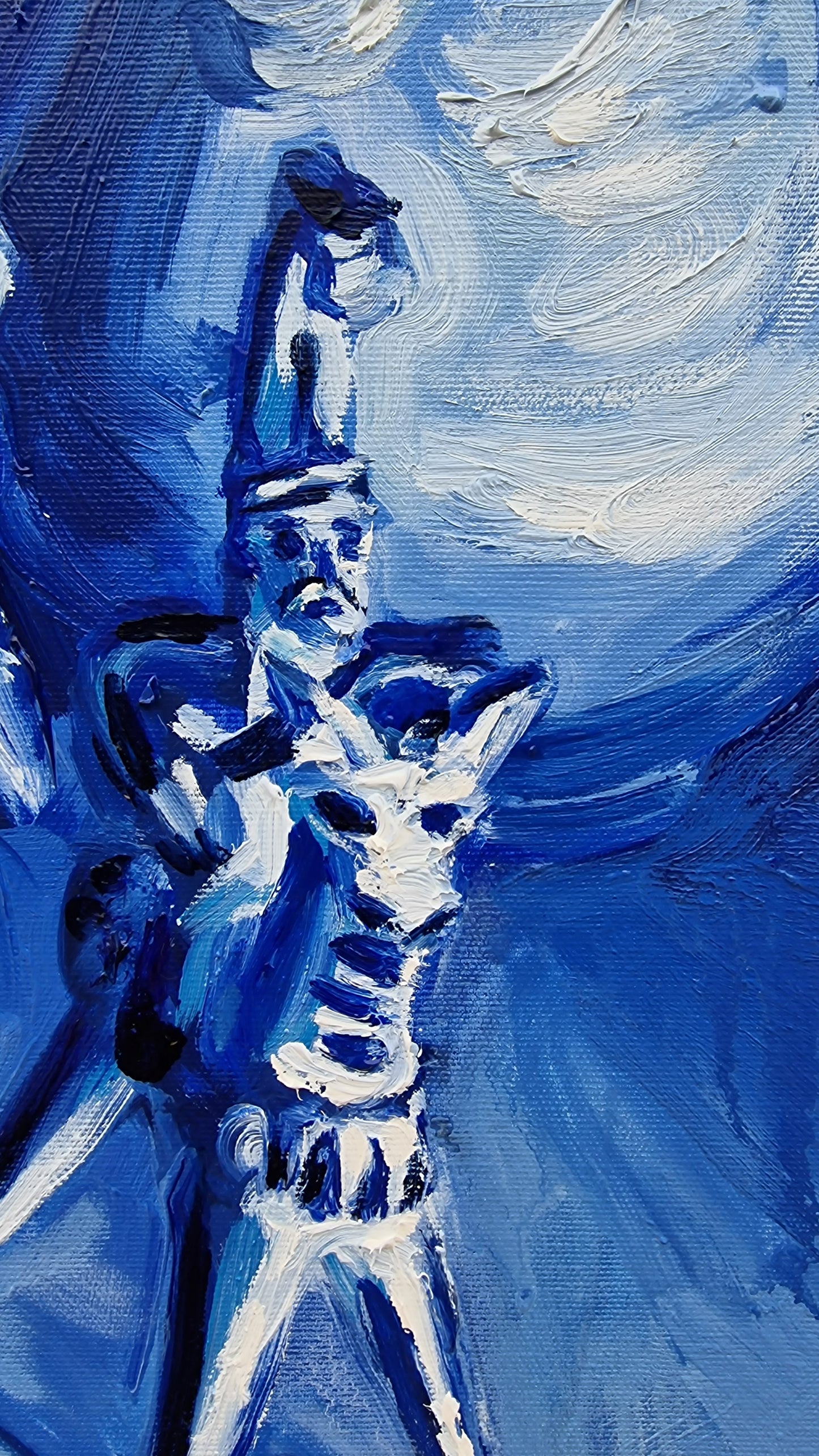 The Three Blue Horsemen