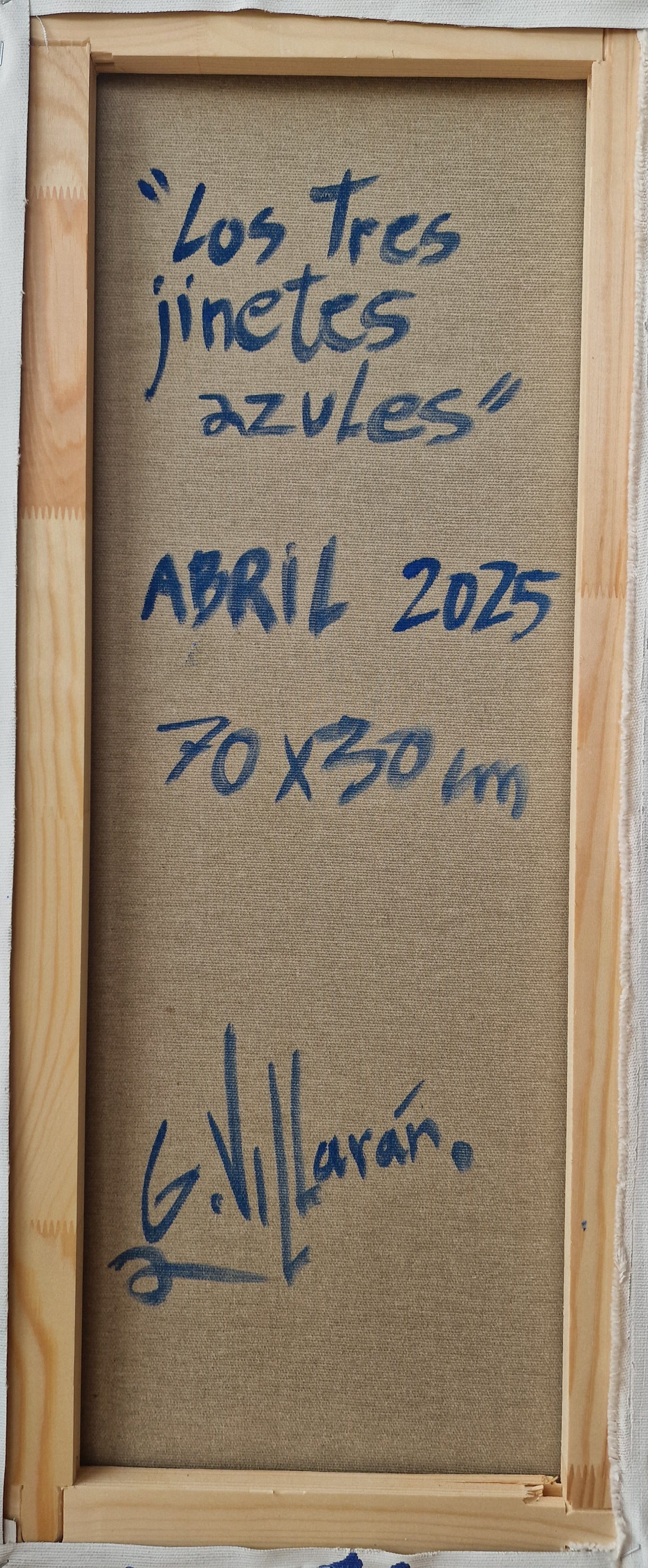 The Three Blue Horsemen