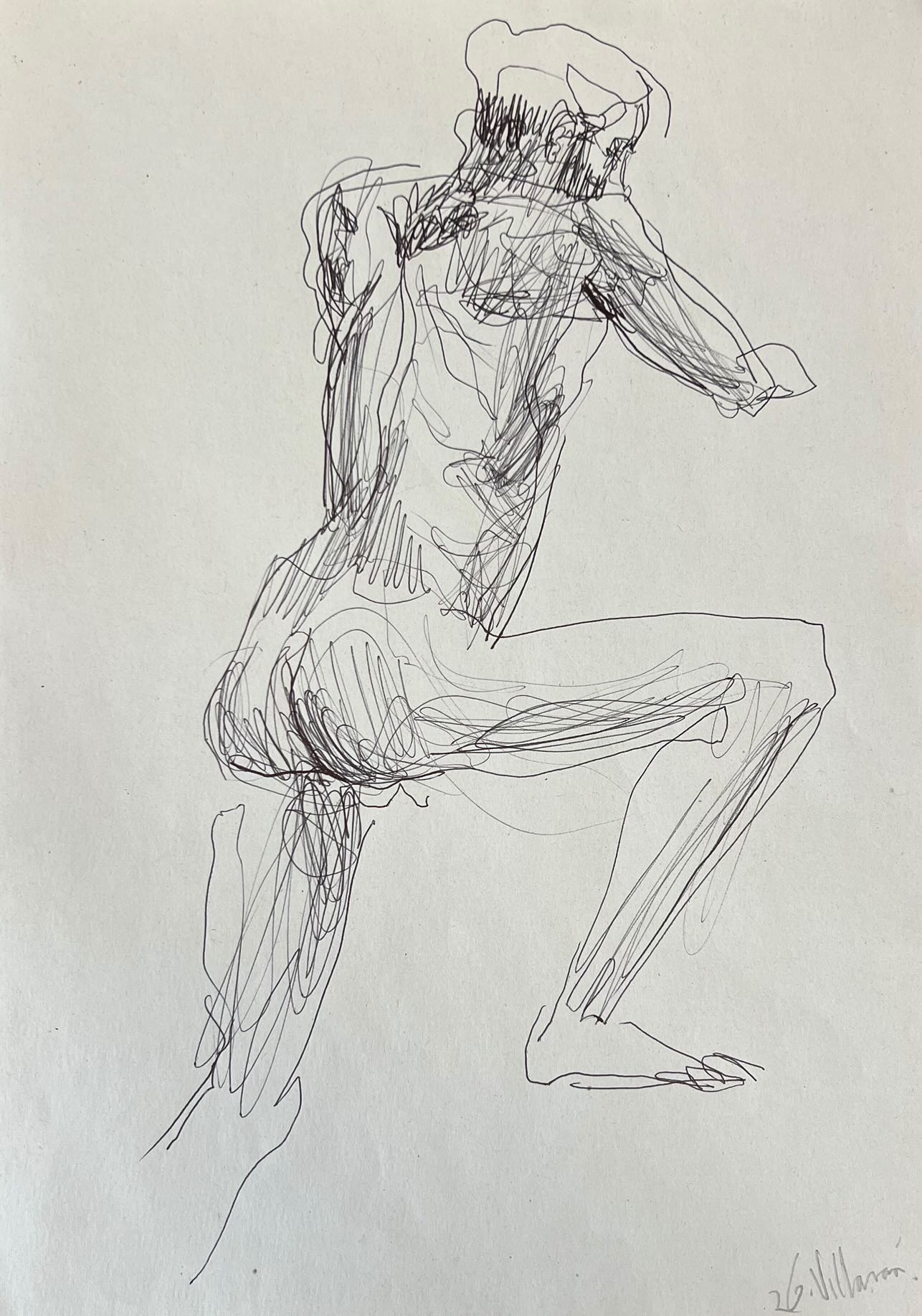 Mujer garabato