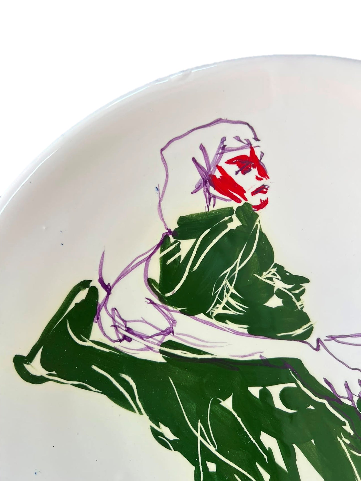 El hombre verde y la mujer azul