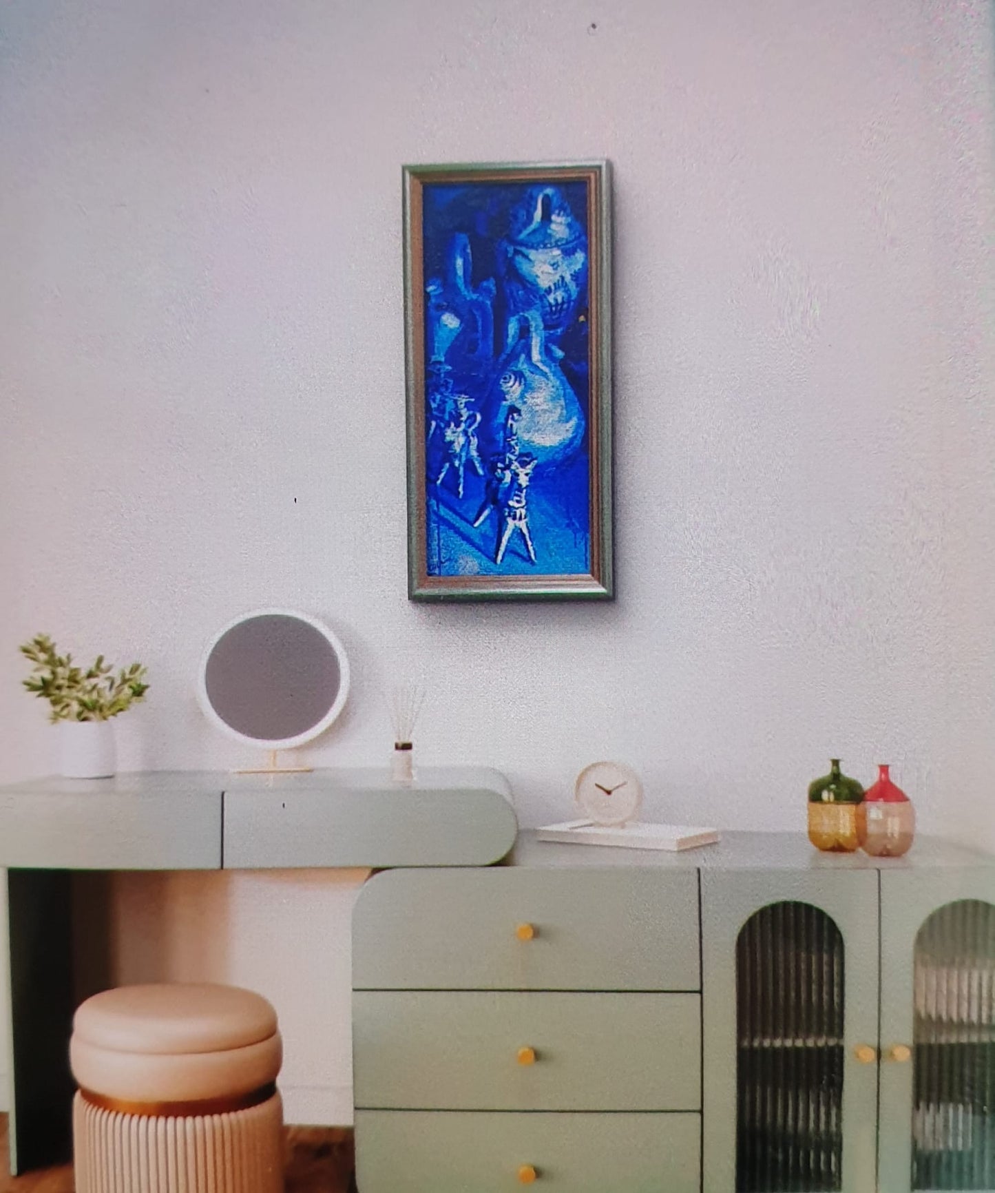 The Three Blue Horsemen