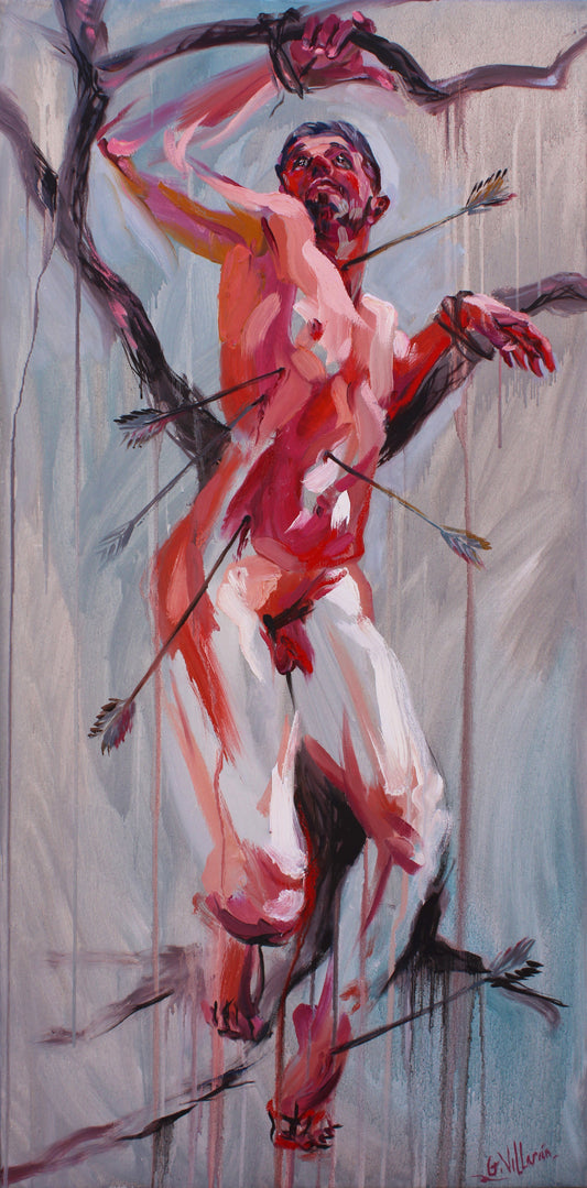 Saint-Sébastien illuminé