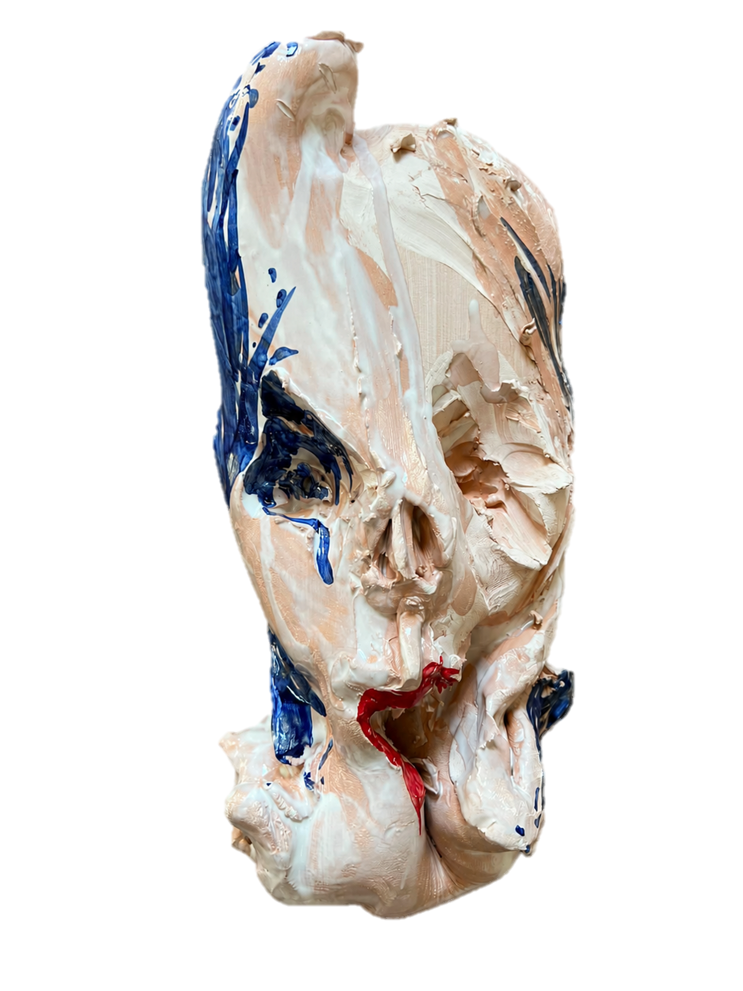 Momia de barro rosado