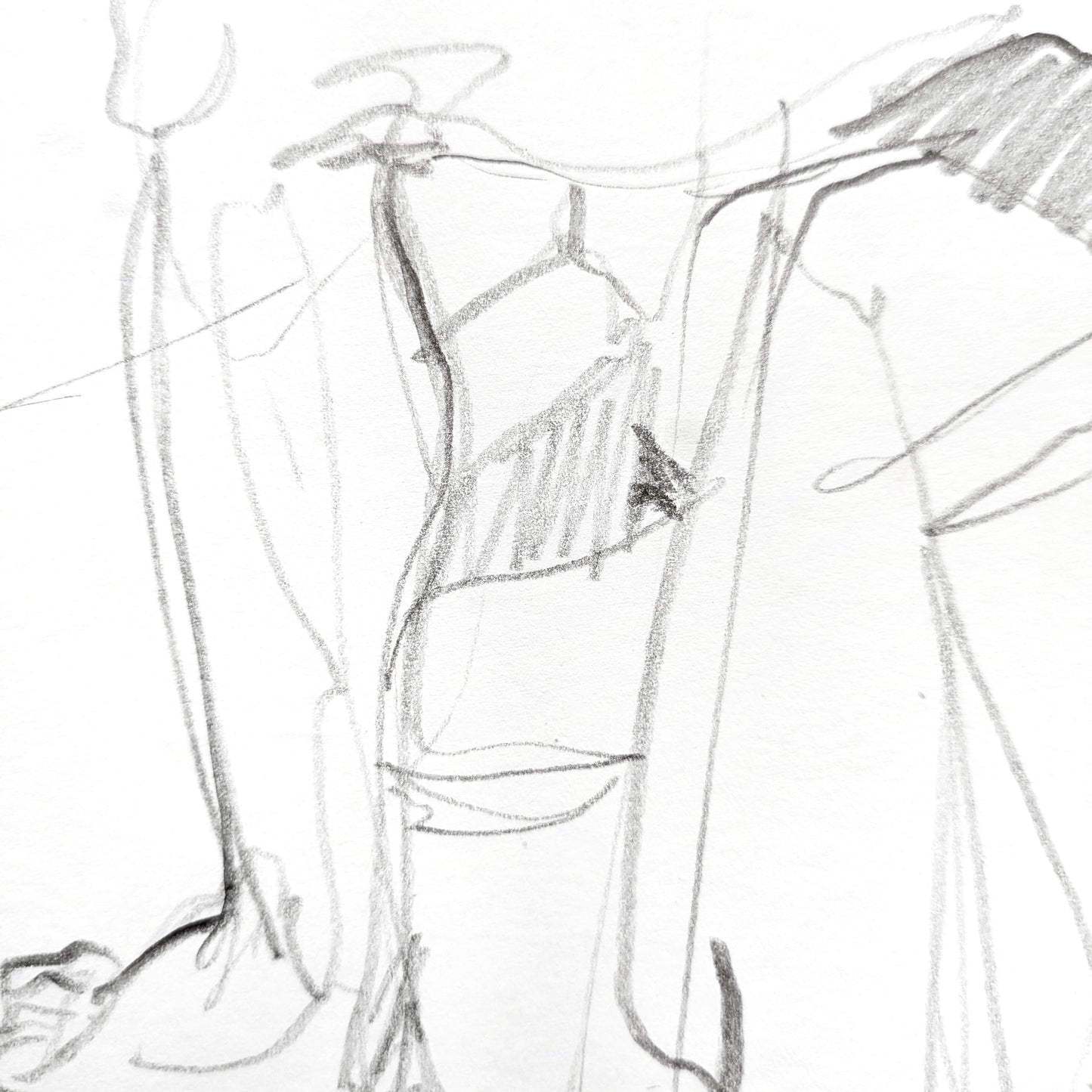 Boceto de escorzo VII