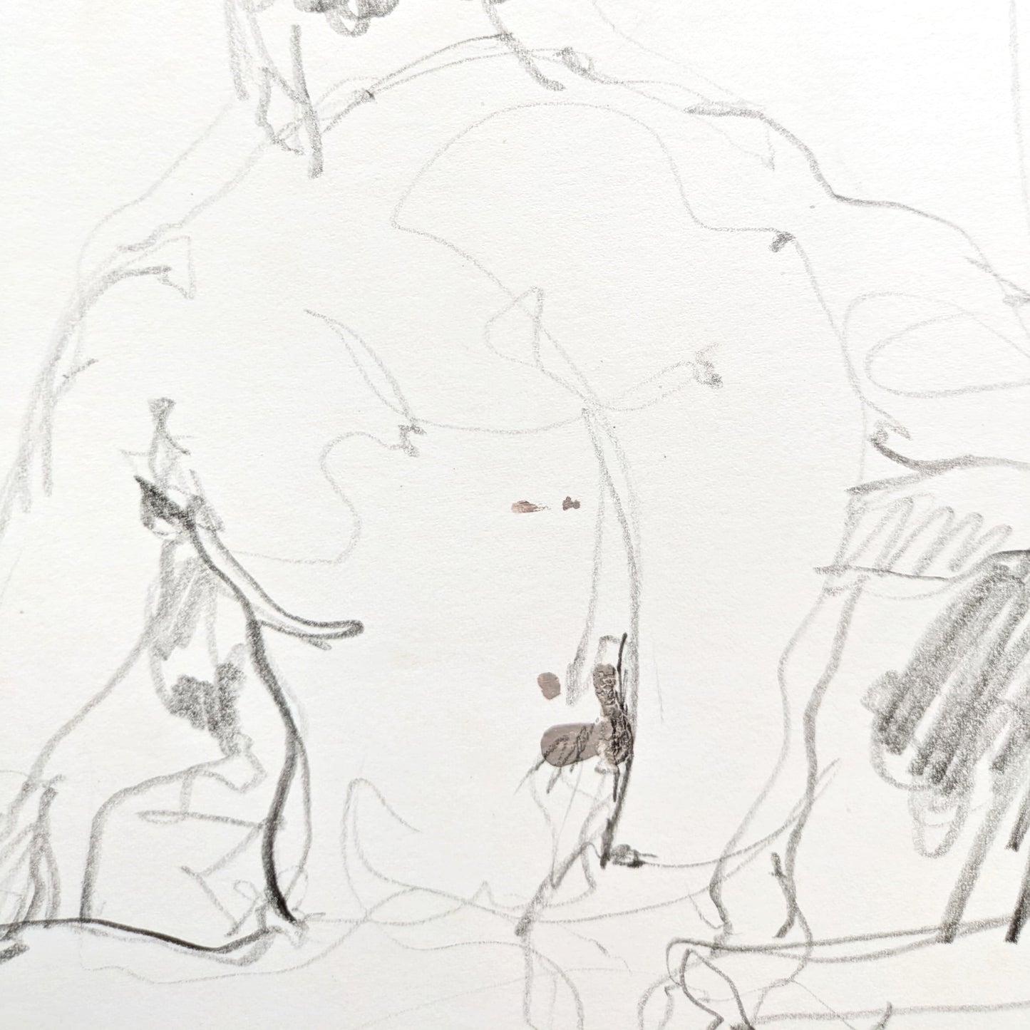 Boceto de escorzo VII