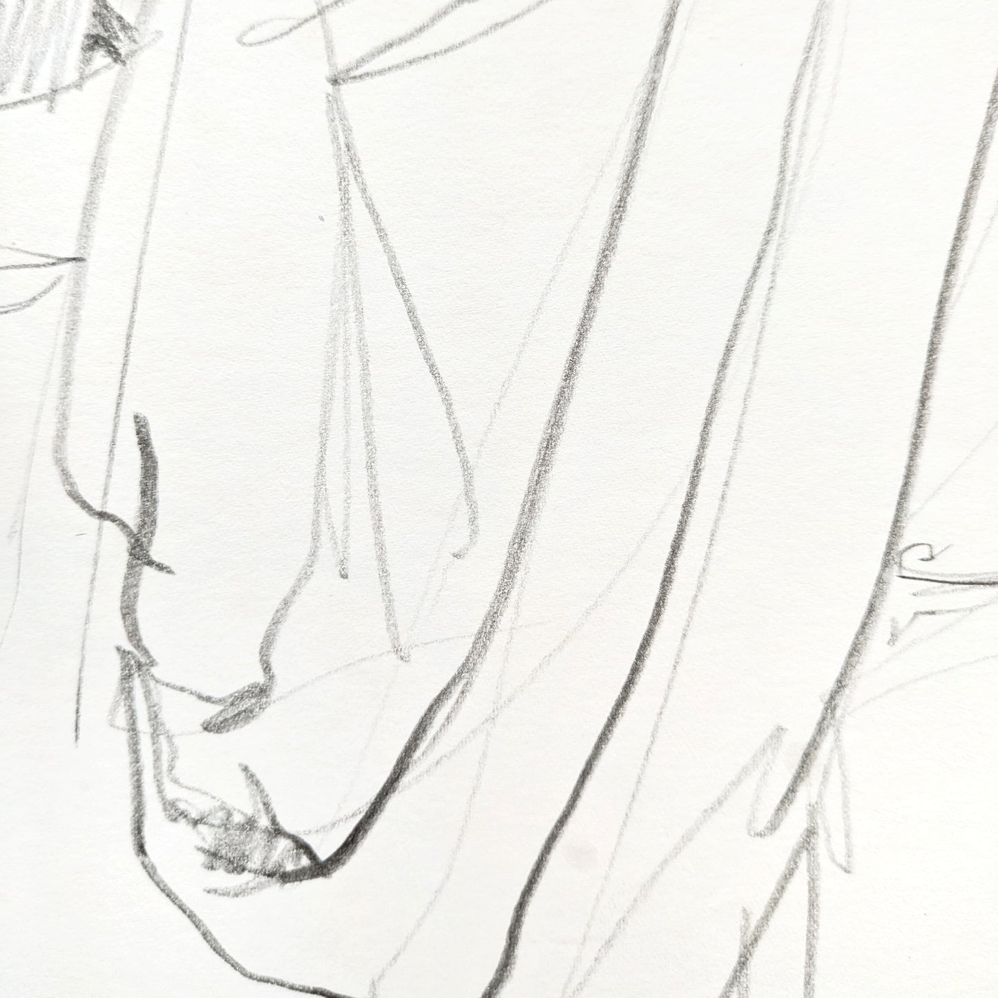 Boceto de escorzo VII