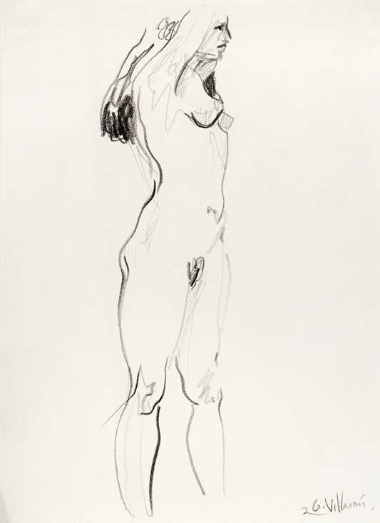 Boceto de escorzo VI