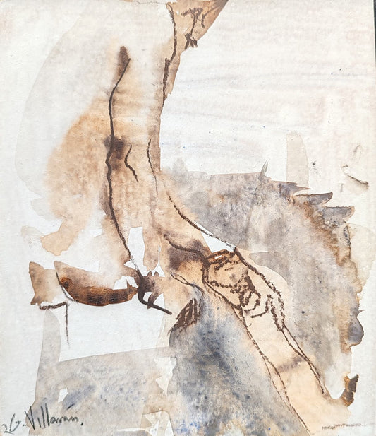 Dos modelos dándose la mano