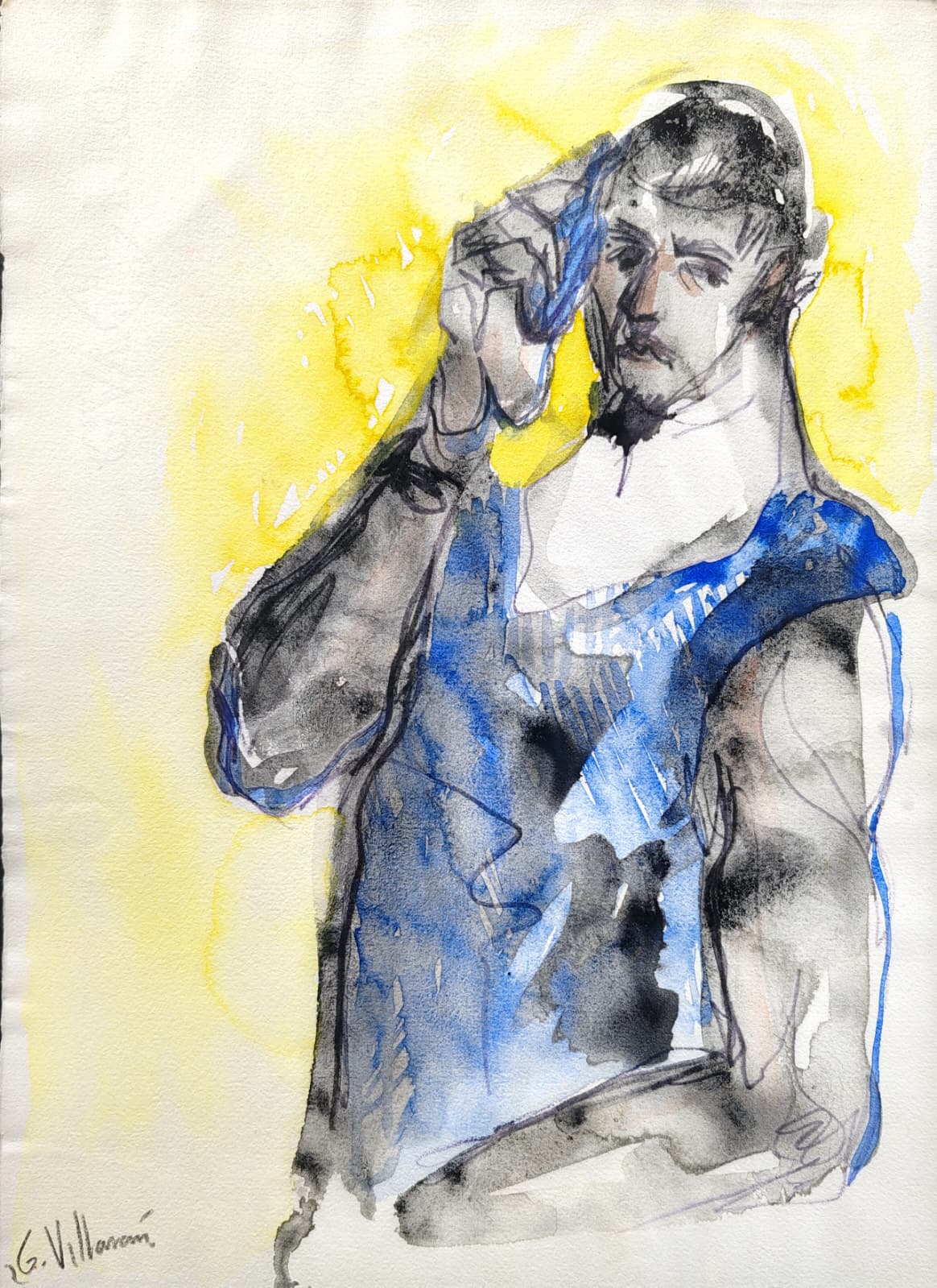 Autorretrato a lo Greco