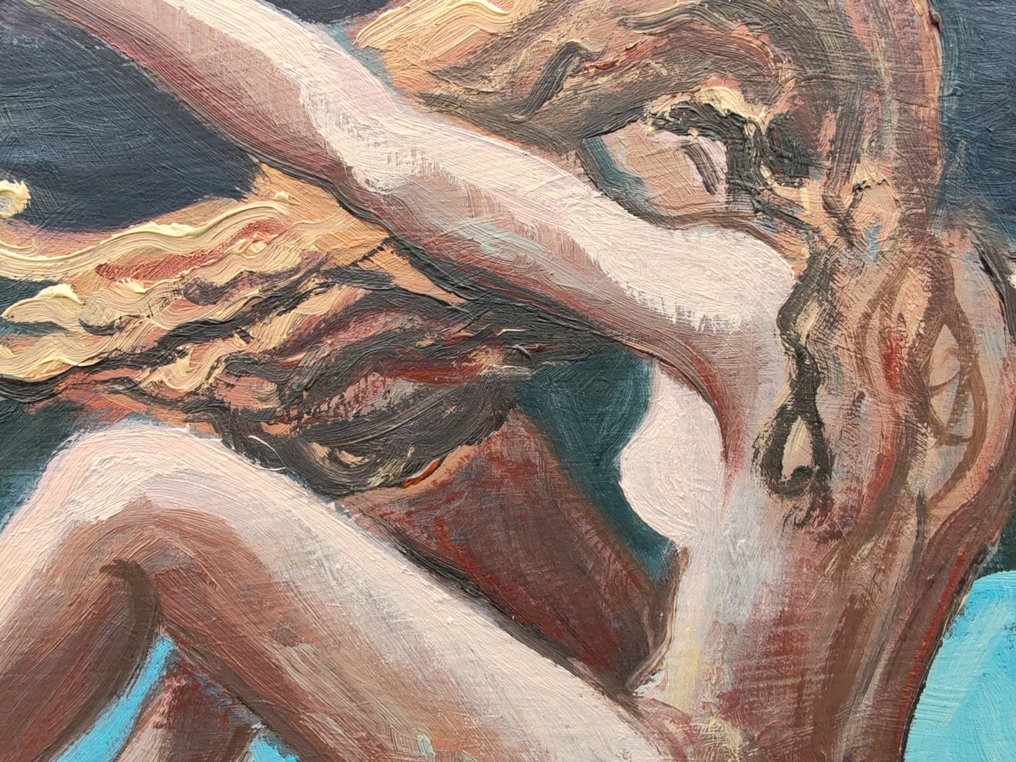 Boceto para mujeres en la playa