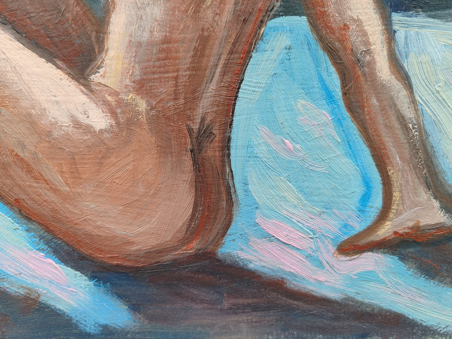 Boceto para mujeres en la playa