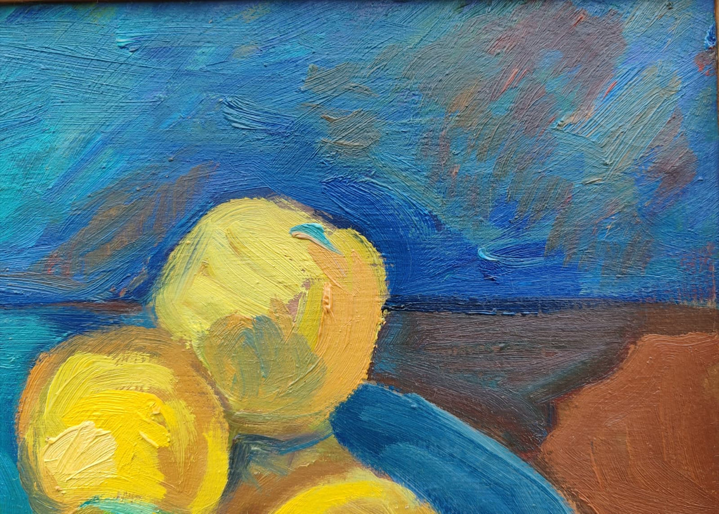 Limones sobre el espejo