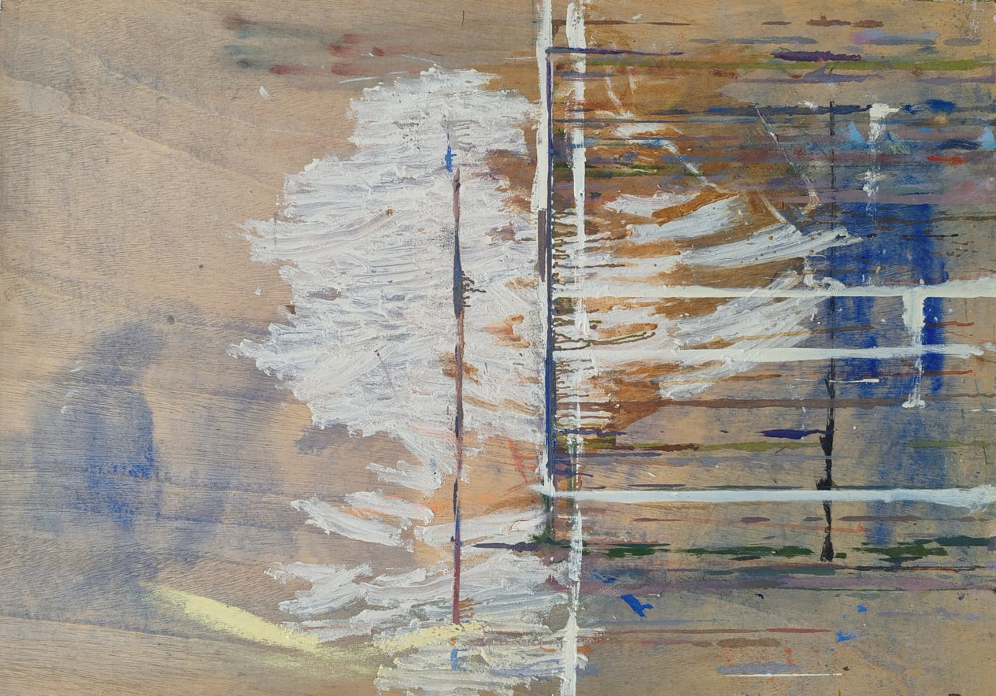 La mujer del cabello vidriera