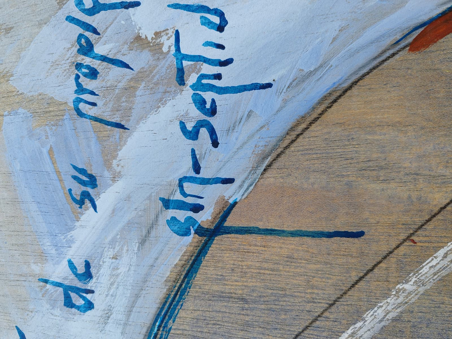 La mujer del cabello vidriera