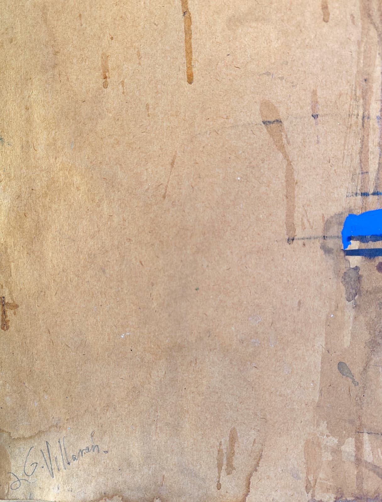 Autoretrato dibujando