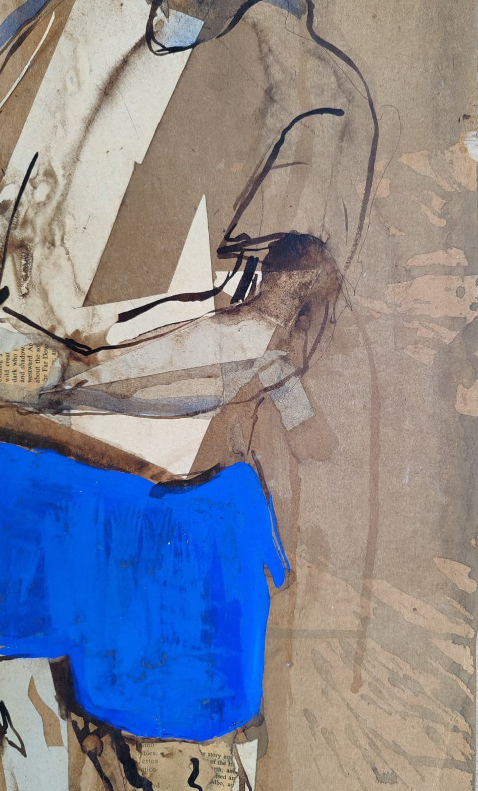 Autoretrato dibujando