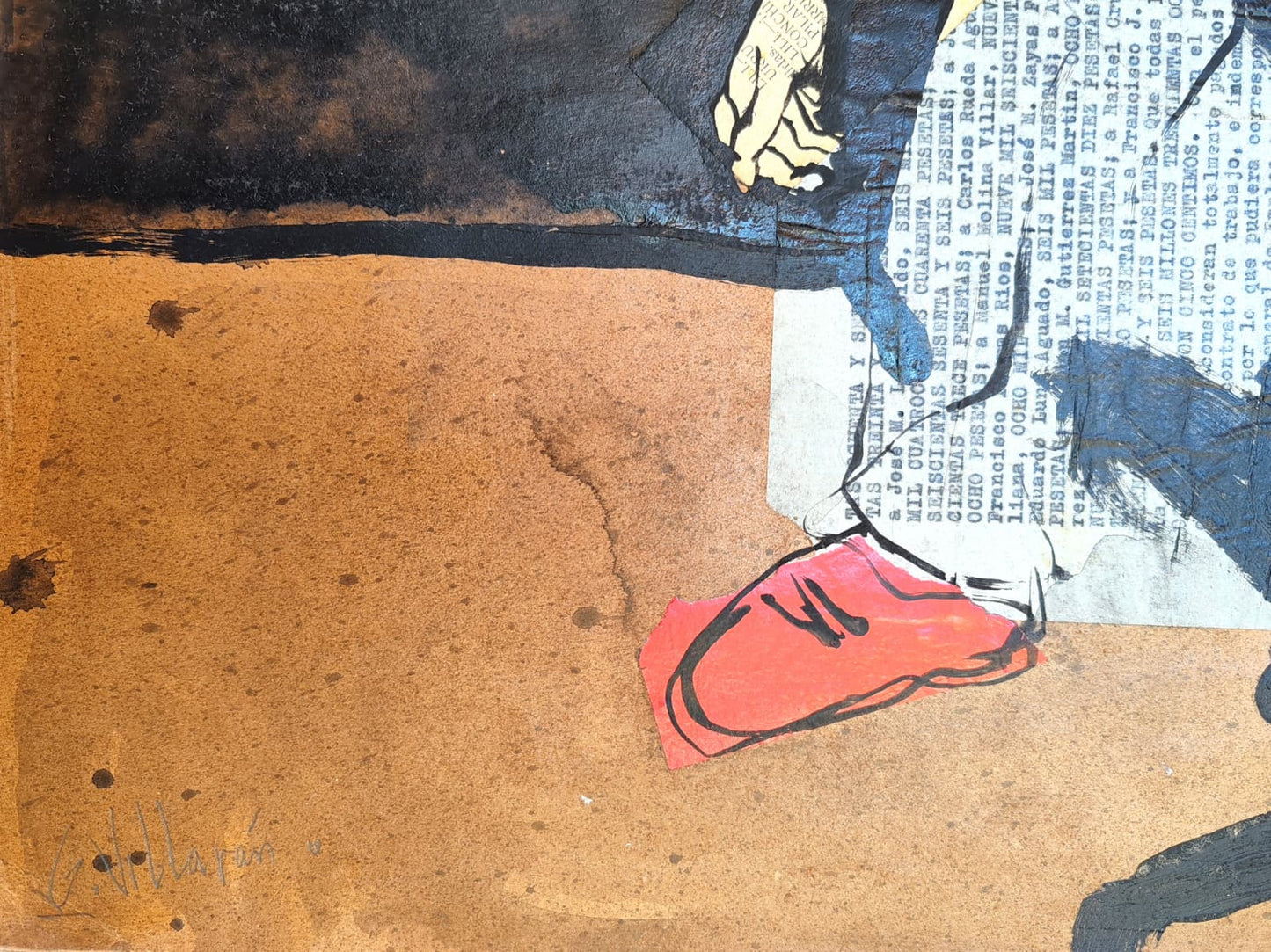 El zapato rojo