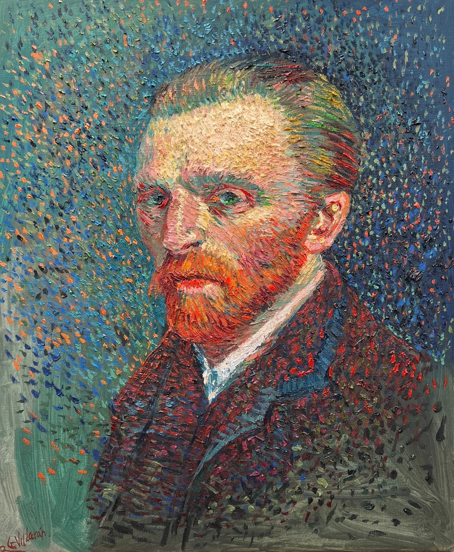 Van Gogh & Ángel caído blanco